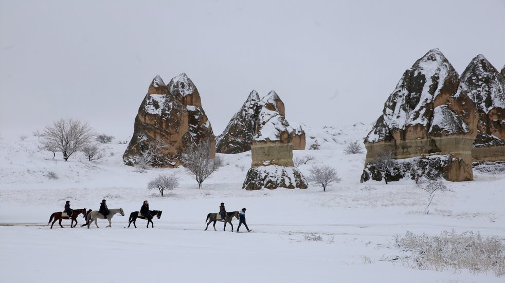 Kapadokya'da Kış Turizmi